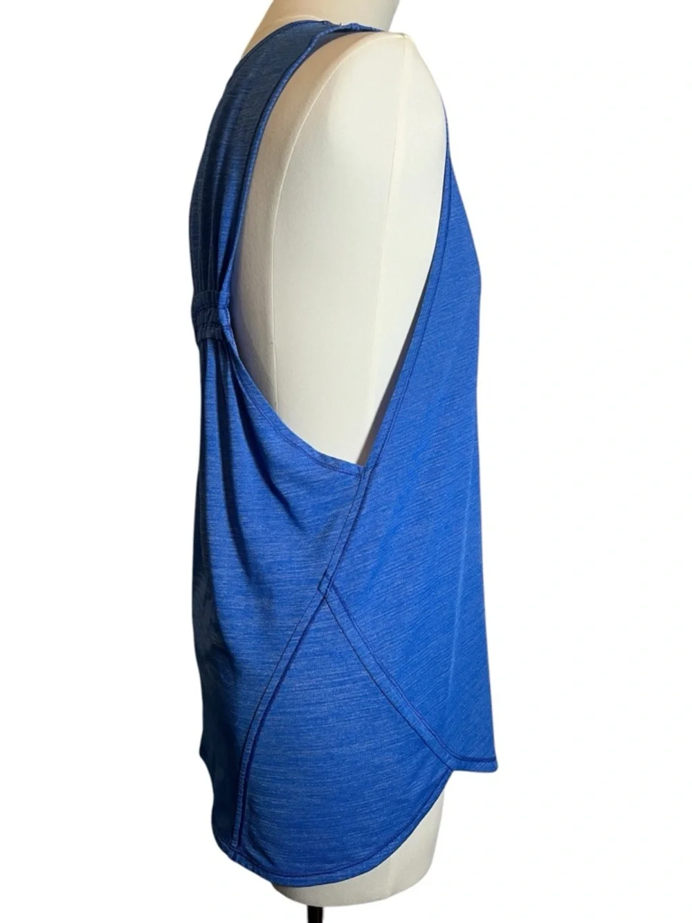 Lululemon In A Cinch Tank Heathered Pipe Dream Blue Size 4